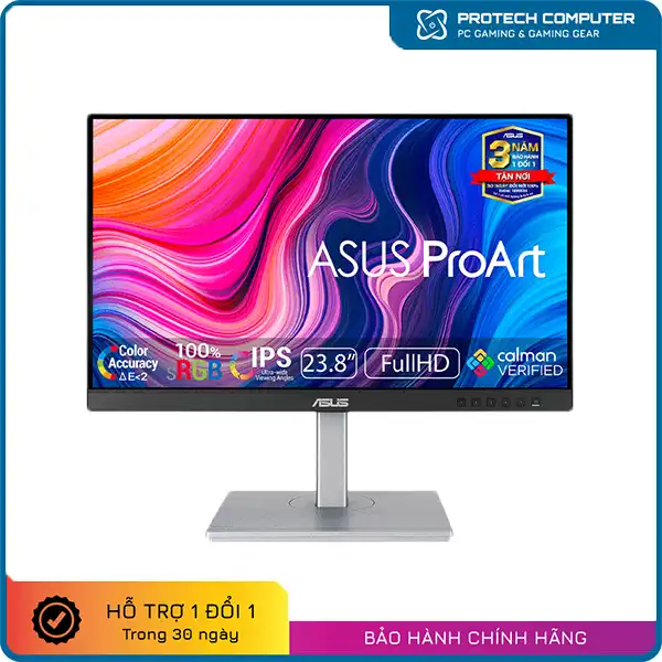 Màn hình ASUS ProArt PA247CV (23.8 inch/FHD/IPS/75Hz/5ms/USB TypeC)